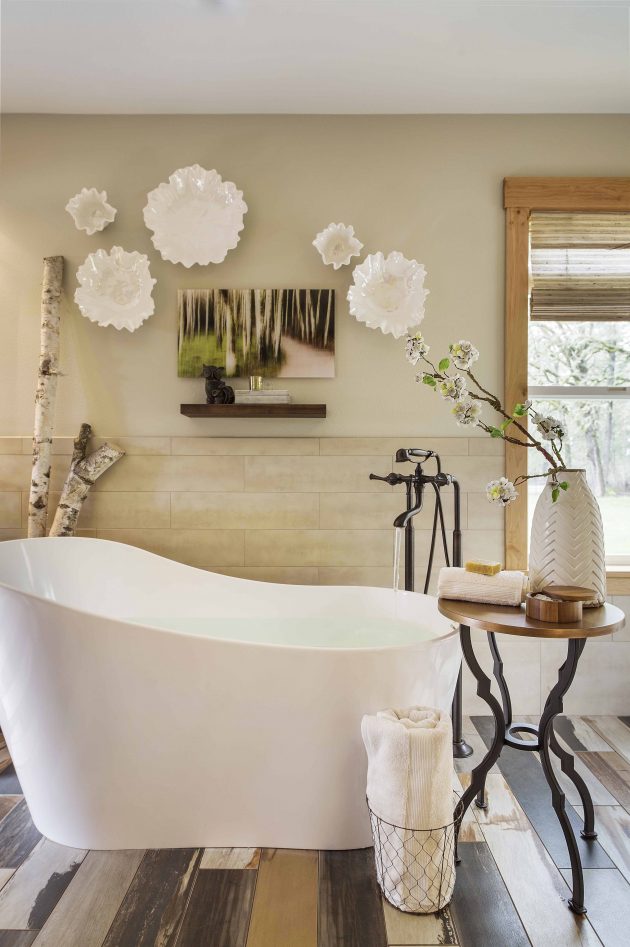 Bath vessel tub in Portland Oregon by Angela Todd