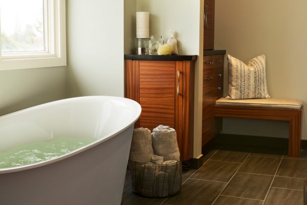 Cedar Mills Master Bathroom Bath Tub Design