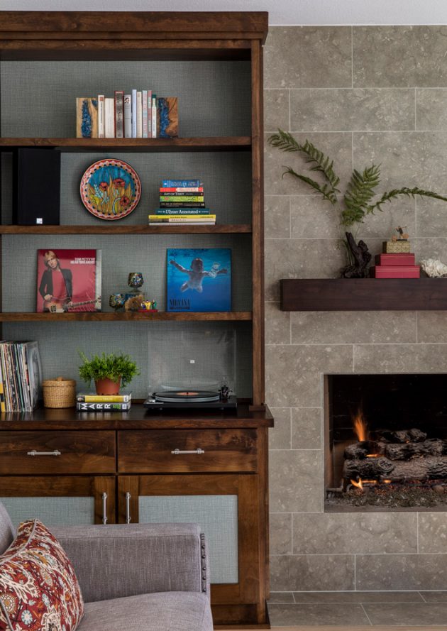 Forest Heights Vista Custom Fireplace Design