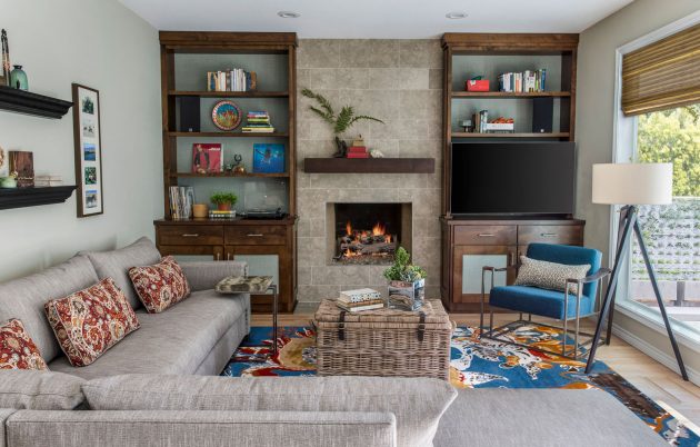 Forest Heights Vista Living Room Interior Design