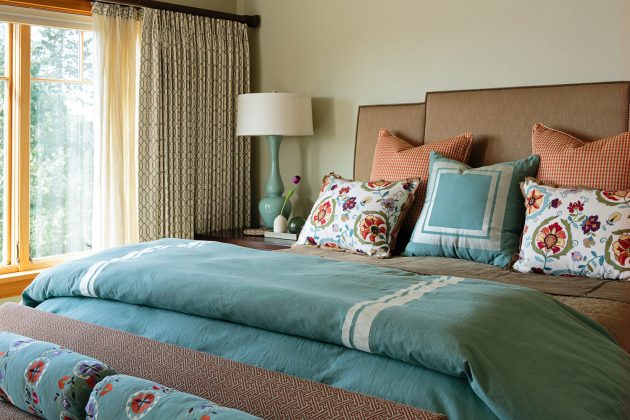 Mason Hill Vineyard Bedroom Custom Pillows