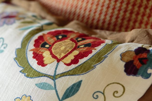 Mason Hill Vineyard Custom Patterned Pillow