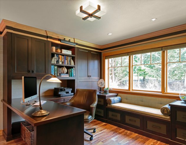 Mason Hill Vineyard Home Office Interior Design