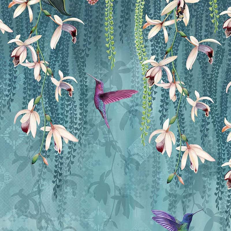 Trailing Orchids wallpaper