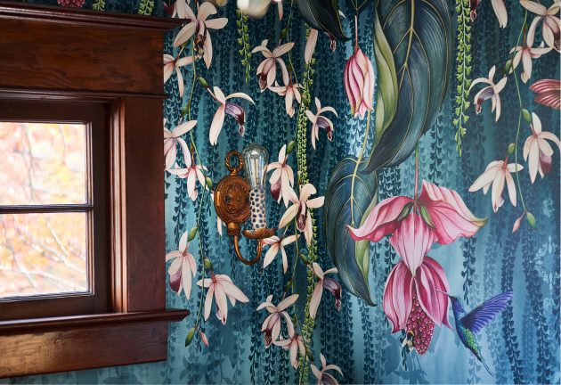 Original house features foursquare Portland