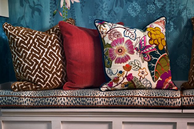 Custom Pillows and Bench Seat Portland Oregon