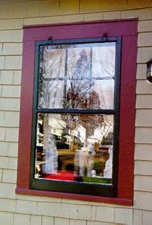Wood Hanging Storm Window