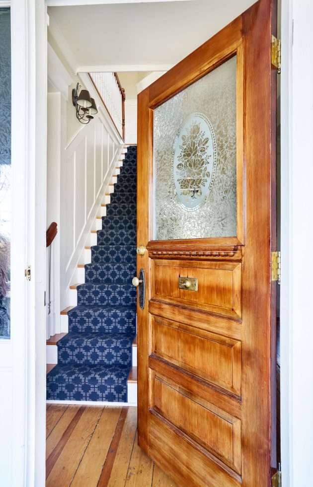 Front Door and stairs