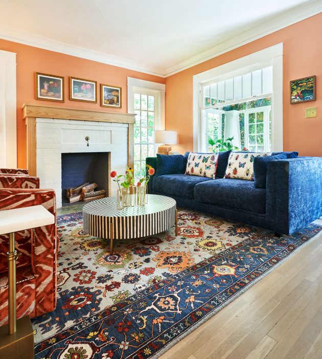 Living Room Irvington Bungalow